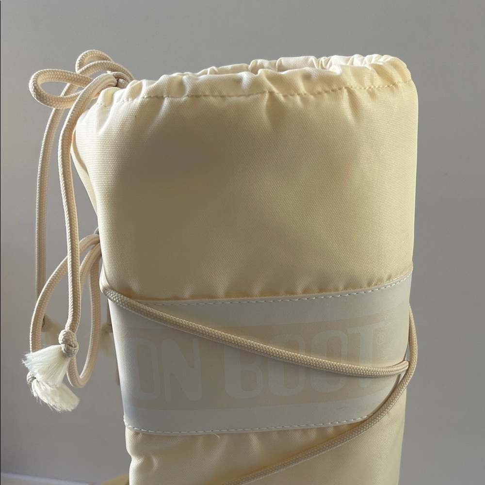 Moon Boot Nylon Boot In Cream - Picture 7 of 16